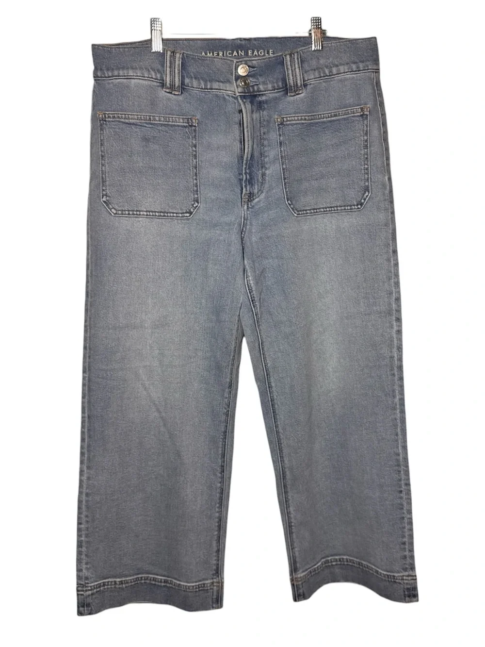 NWOT American Eagle Stovepipe Jeans Size 12 Women's Regular - Picture 1 of 12
